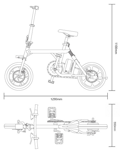 Airwheel Bürger Elektrofahrrad